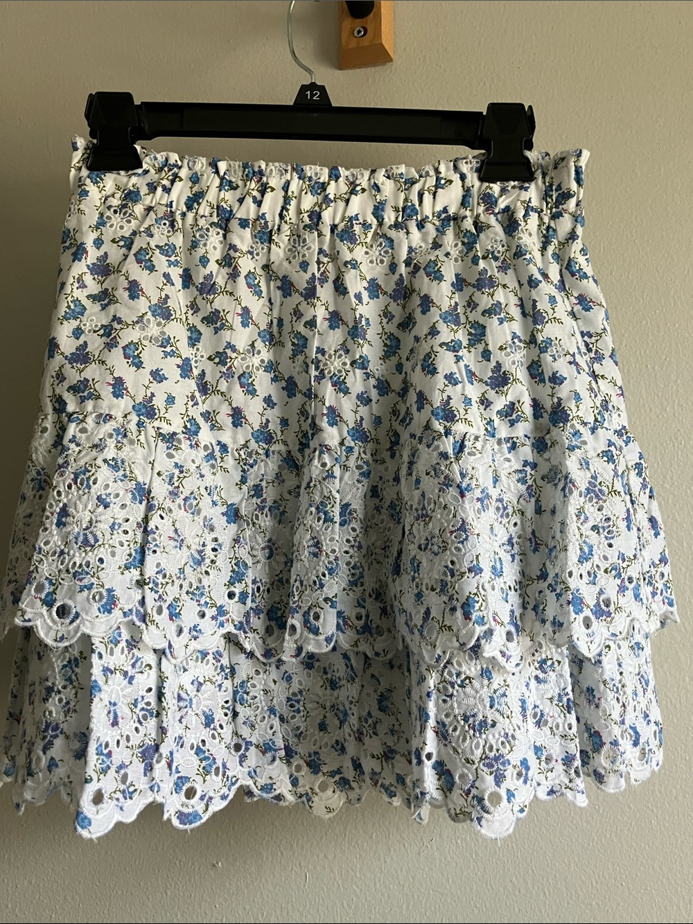 Jennifer & Grace Skirt NWT cotton tiered floral cottage